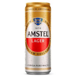 CERVEJA AMSTEL LAGER LATA 12X350ML