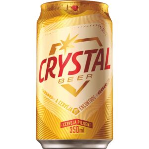 CERVEJA CRYSTAL BEER LATA 12X350ML