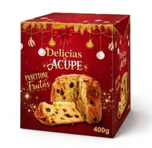 PANETTONE DELÍCIAS DE ACUPE CAIXA 400GR